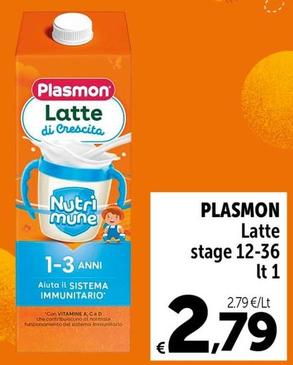 Offerta per  Plasmon - Latte Stage 12-36  a 2,79€ in Carrefour Express