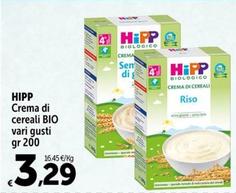 Offerta per  Hipp - Crema Di Cereali Bio  a 3,29€ in Carrefour Express