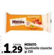 Offerta per Morato - Spuntinelle Classiche a 1,29€ in Carrefour Express