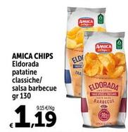 Offerta per Amica Chips - Eldorada Patatine Classiche a 1,19€ in Carrefour Express