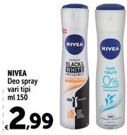Offerta per Nivea - Deo Spray a 2,99€ in Carrefour Express