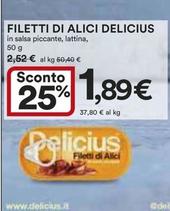 Offerta per Alici a 1,89€ in Ipercoop