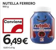 Offerta per Nutella a 6,49€ in Ipercoop