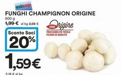 Offerta per Funghi champignon a 1,59€ in Ipercoop
