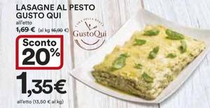 Offerta per Lasagne a 1,35€ in Ipercoop