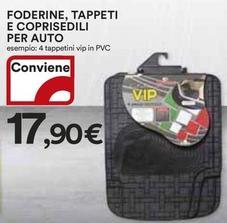 Offerta per Tappetini auto a 17,9€ in Ipercoop