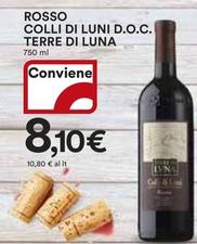 Offerta per Vino rosso a 8,1€ in Ipercoop