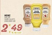 Offerta per Heinz - Salsa a 2,49€ in Crai
