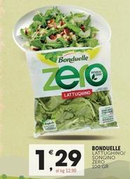 Offerta per Bonduelle - Lattughino/ Songino Zero a 1,29€ in Crai