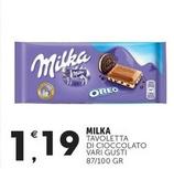 Offerta per Milka - Tavoletta Di Cioccolato a 1,19€ in Crai