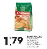 Offerta per Sansepolcro - Crostino Dorato/ Integrale/ Multicereali a 1,79€ in Crai