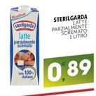 Offerta per Sterilgarda - Latte Parzialmente Scremato a 0,89€ in Crai