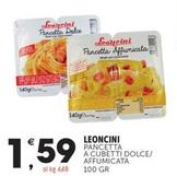Offerta per Leoncini - Pancetta A Cubetti Dolce/Affumicata a 1,59€ in Crai
