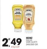 Offerta per Heinz - Salsa a 2,49€ in Crai