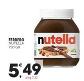 Offerta per Ferrero - Nutella a 5,49€ in Crai