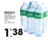 Offerta per Ruscella - Acqua Frizzante/Naturale a 1,38€ in Crai