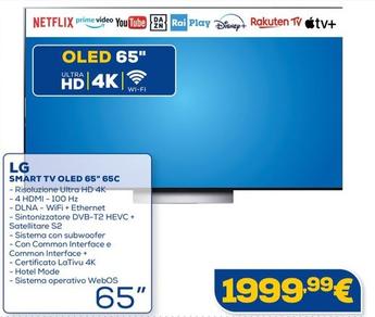 Offerta per Lg - Smart Tv Oled 65" 65C a 1999,99€ in Euronics