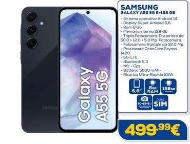 Offerta per Samsung - Galaxy A55 5g 8+128 Gb a 499,99€ in Euronics