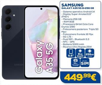 Offerta per Samsung - Galaxy A35 5G 8+256 Gb a 449,99€ in Euronics