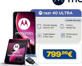 Offerta per Motorola - Razr 40 Ultra a 799,99€ in Euronics
