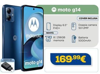 Offerta per Motorola - Moto G14 a 169,99€ in Euronics