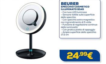 Offerta per Beurer - Specchio Cosmetico Illuminato BS45 a 24,99€ in Euronics