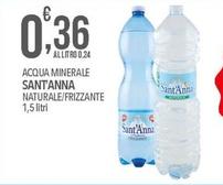 Offerta per Sant'anna - Acqua Minerale a 0,36€ in Iper Nonna Isa