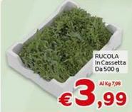 Offerta per Rucola In Cassetta a 3,99€ in Crai