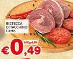 Offerta per Bistecca Di Tacchino a 0,49€ in Crai