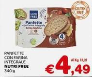 Offerta per Nutri Free - Panfette Con Farina Integrale a 4,49€ in Crai