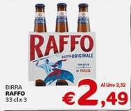 Offerta per Raffo - Birra a 2,49€ in Crai