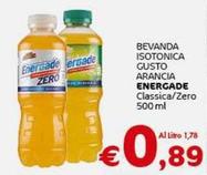 Offerta per Energade - Bevanda Isotonica Gusto Arancia a 0,89€ in Crai