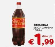 Offerta per Coca Cola - Senza Caffeina a 1,99€ in Crai