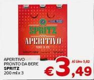 Offerta per Spritz - Aperitivo Pronto Da Bere a 3,49€ in Crai