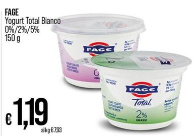 Offerta per Fage - Yogurt Total Bianco 0% a 1,19€ in Ipercoop