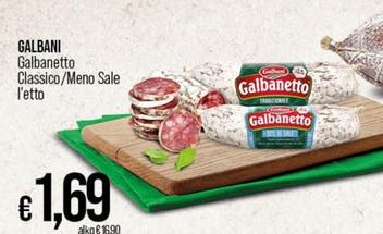 Offerta per Galbani - Galbanetto Classico a 1,69€ in Ipercoop