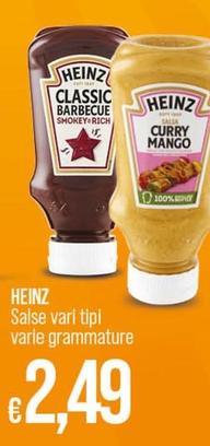 Offerta per Heinz - Salse a 2,49€ in Ipercoop