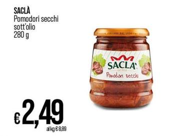 Offerta per Saclà - Pomodori Secchi Sott'olio a 2,49€ in Ipercoop