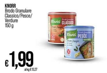Offerta per Knorr - Brodo Granulare Classico a 1,99€ in Ipercoop