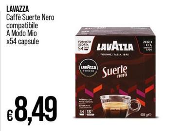 Offerta per  Lavazza - Caffè Suerte Nero Compatibile A Modo Mio X54 Capsule  a 8,49€ in Ipercoop