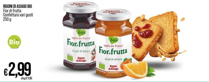 Offerta per Rigoni Di Asiago - Bio Fior Di Frutta Confettura a 2,99€ in Ipercoop