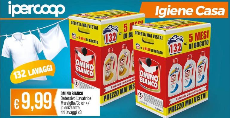 Offerta per Omino Bianco - Detersivo Lavatrice Marsiglia a 9,99€ in Ipercoop
