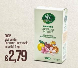Offerta per  Coop - Vivi Verde Concime Universale In Pelet  a 2,79€ in Ipercoop