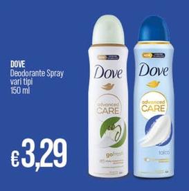 Offerta per Dove - Deodorante Spray a 3,29€ in Ipercoop