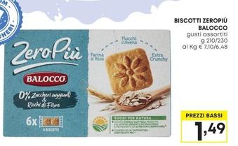 Offerta per Balocco - Biscotti Zeropiù a 1,49€ in Pam