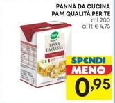 Offerta per Pam - Panna Da Cucina Qualità Per Te a 0,95€ in Pam