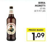 Offerta per Moretti - Birra a 1,09€ in Pam