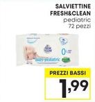 Offerta per Fresh & Clean - Salviettine a 1,99€ in Pam