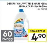 Offerta per Spuma Di Sciampagna - Detersivo Lavatrice Marsiglia a 4,9€ in Pam