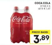 Offerta per Coca Cola - Cl 66 X 4 a 3,89€ in Pam